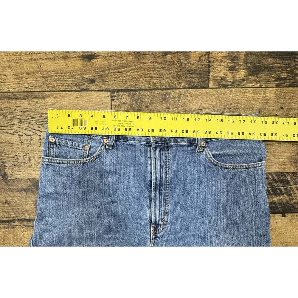 Levi's 550 shorts men's 40 x 10‎ blue denim Relaxed fit Actual 38 Jorts Dad